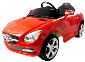 Masina Rastar Mercedes-Benz SLK55 baterie MP3 - Rosu 