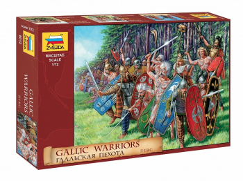 Masina ZVEZDA 1 72 GALLIC INFANTRY - 40 figures 1 72 