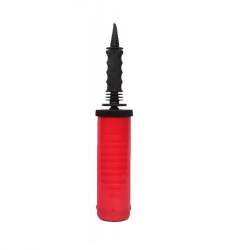 Pompa pentru umflat baloane Zola® manuala din plastic 28x5 cm rosie