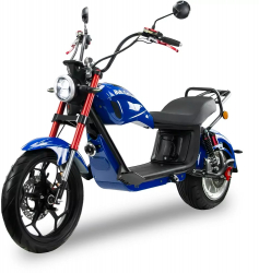 Scuter electric BILI COCO BIG CHOPPER CP6 3000W albastru 