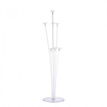 Suport din plastic pentru baloane Zola® transparent 70 cm