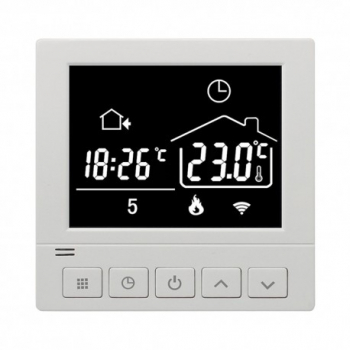 Termostat inteligent Techstar® 3105 Smart WiFi pentru incalzire electrica in pardoseala Ecran Digital Incas 