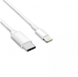 Cablu date adaptor iPhone &ndash Type-C Fast Charge Gonga® Alb