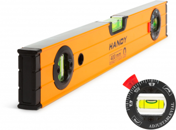 Hidrometru - cu bule rotative 400 x 60 x 25 mm 