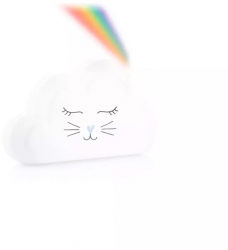 Lampa de veghe pentru copii model norisor curcubeu cu autocolante diferite modele Gonga® Rainbow