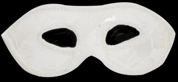 Masca carnaval venetian pentru ochi Gonga® Alb