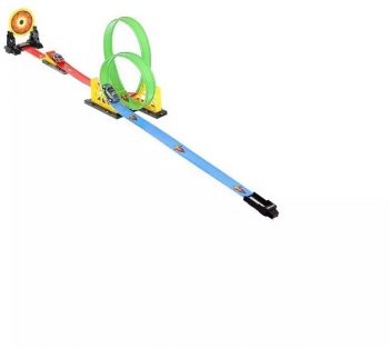 Pista pentru masinute de curse Track Fire Ring Loop Gonga® Multicolor
