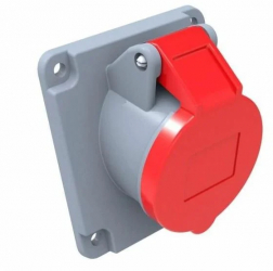 Priza industriala Bemis BC1-3504-2420 3P+E 32A 380V unghi 45 IP44 