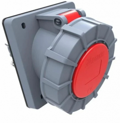 Priza industriala Bemis BC1-3504-7420 3P+E 32A 380V unghi 45 IP67 