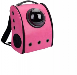 Rucsac transport animale de companie tip capsula astronaut Gonga® Roz Pink 