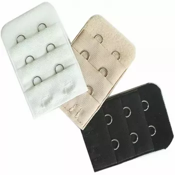 Set de 3 extensii de sutien pentru marire circumferinta 5 cm Gonga® Multicolor 