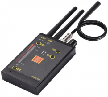 Detector de frecvente profesional iUni CRF09 pentru dispozitive GSM 3G/4G LTE Bluetooth si Wi-Fi 