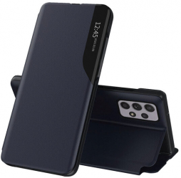 Husa Flip pentru Samsung Galaxy A52 4G / A52 5G / A52s 5G Techsuit eFold Series Albastru