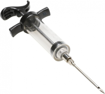 Dispozitiv de injectat sosuri pentru carne UBX® ideal pentru orice bucatarie otel inoxidabil capacitate de 30 ml negru 