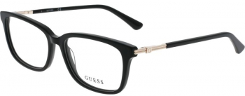 Rama ochelari de vedere Femei Guess GU2907-001-50 Negru Rectangular 50 mm 