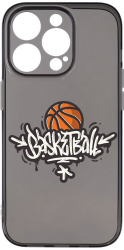 Husa BestCase Compatibila Cu Apple iPhone 12 Pro Max Basketball Antisoc Grafit Silicon 1.5MM GT 792 