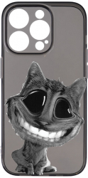 Husa BestCase Compatibila Cu Apple iPhone 12 Pro Max Crazy Cat Antisoc Grafit Silicon 1.5MM GT 20 