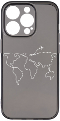 Husa BestCase Compatibila Cu Apple iPhone 12 Pro Travel Antisoc Grafit Silicon 1.5MM GT 733 
