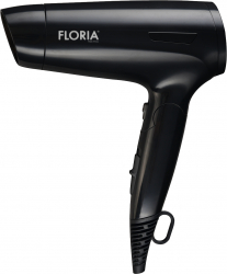 Uscator de par Floria ZLN9402 1600W 2 trepte de viteza 3 trepte de temperatura protectie la supraincalzire Negru 