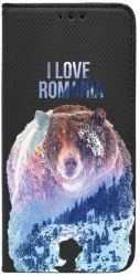 Husa Magnet Book Compatibila Cu Samsung Galaxy A35 5G I Love Romania Flip Cover FLB 35