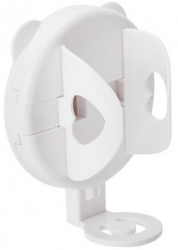 Suport pentru periuta de dinti electrica Zola® montare pe perete din ABS universal Alb 