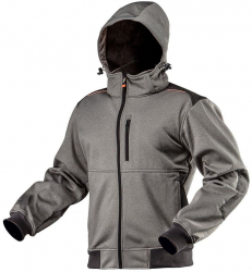 Geaca de lucru softshell cu gluga detasabila model Outdoor marimea XXL/58 NEO 