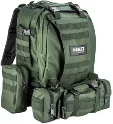 Ghiozdan/rucsac turistic 4 in 1 model Survival verde inchis NEO 
