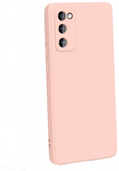 Husa BestCase Compatibila Cu Samsung Galaxy S20 FE SLIM 1.2MM Microfibra Pink 