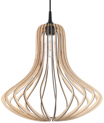 Lampa suspendata ELZA lemn 