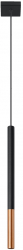 Lampa suspendata MOZAICA 1 negru/cupru 
