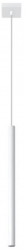 Lampa suspendata PASTELO 1 alb 