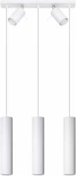 Lampa suspendata RING 3 alb 