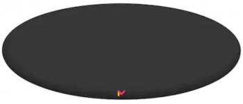 Prelata universala pentru acoperire pisicine rotune cu diametru 244 cm PVC Negru 