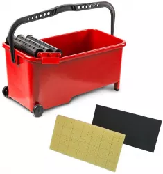 Set galeata pentru aplicare si spalare chit de rosturi 2 x drisca 20  L