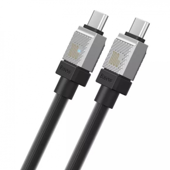 Cablu Baseus Coolplay USB-C la USB-C 100W 1m Negru 