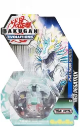 BAKUGAN S4 FIGURINA METALICA NEO PEGATRIX ALB 
