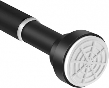 Bara telescopica pentru perdea 55-85 cm S negru SCL01