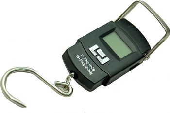 Cantar de mana Zola® portabil digital sarcina maxima 50 kg oprire automata 10x5.8x2.1 cm negru 