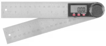 Echer vinclu digital tamplar/dulgher inox unghi reglabil 200 mm 