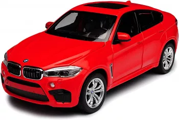 MAȘINUȚĂ METALICA Bmw X6M ROSU SCARĂ 1 LA 24