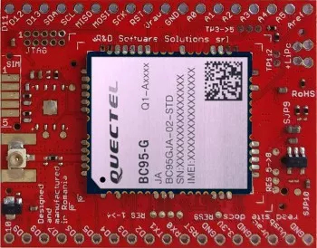 Modul IoT ARM0 + BC95G - xyz-mIoT - shield placa dezvoltare AT SAMD21G NB-IoT fara senzori compatibila Arduino Zero