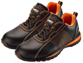 Pantofi de lucru SB SRA piele protectie metalica marimea 40 NEO 