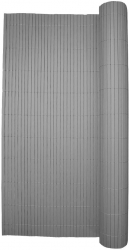 Paravan pentru balcon terasa gard PVC gri 1300 g/m2 UV   3x1.5 m