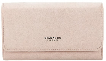 Portofel de dama Diana&CO DFX3390-5 M0 Roz pal 