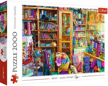 PUZZLE TREFL 2000 PARADISUL PISICUTELOR 