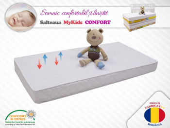 Saltea copii MyKids Cocos Confort II 120x60x8 cm