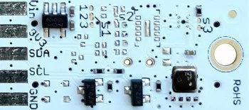 Senzor temperatura umiditate si presiune s-Sense BME280 3-5V auto I2C compatibil Arduino si Raspberry PI
