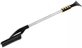 Racleta curatare zapada cu perie cu maner SOFT GRIP lungime 770cm 