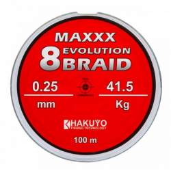 Fir textil EVOLUTION 8 BRAID Hakuyo 100m 0.20 mm 