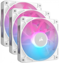 Ventilator / radiator Corsair iCUE LINK White RX120 RGB 120mm Three Fan Pack 